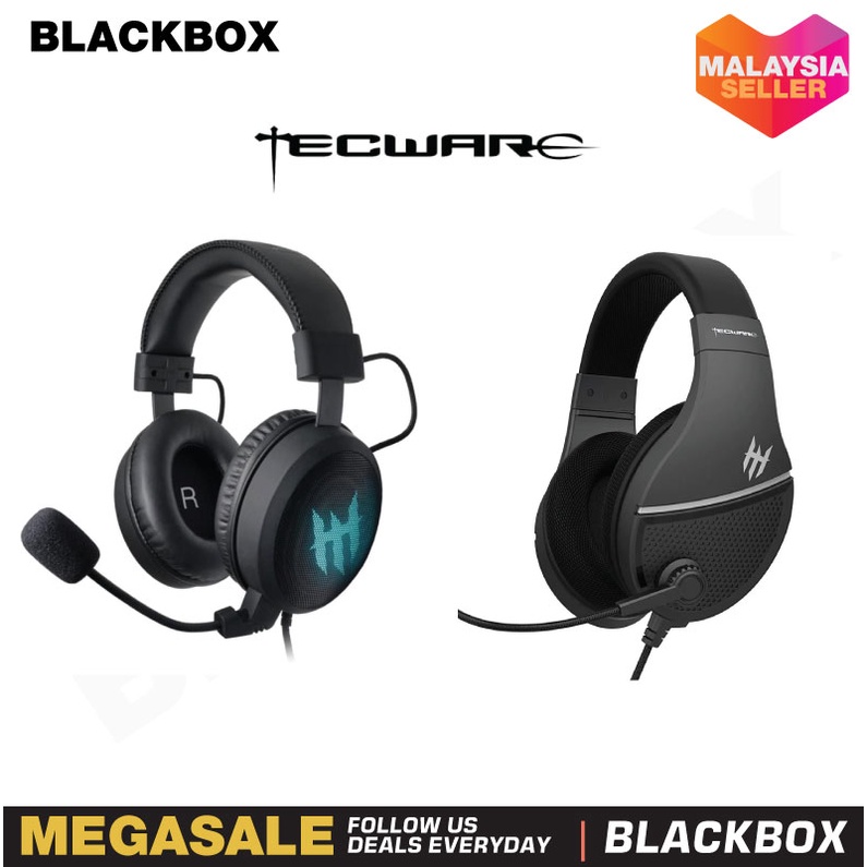 Tecware Q2 Gaming Headset With Mic / Q5 Premium 7.1 Surround Sound ...