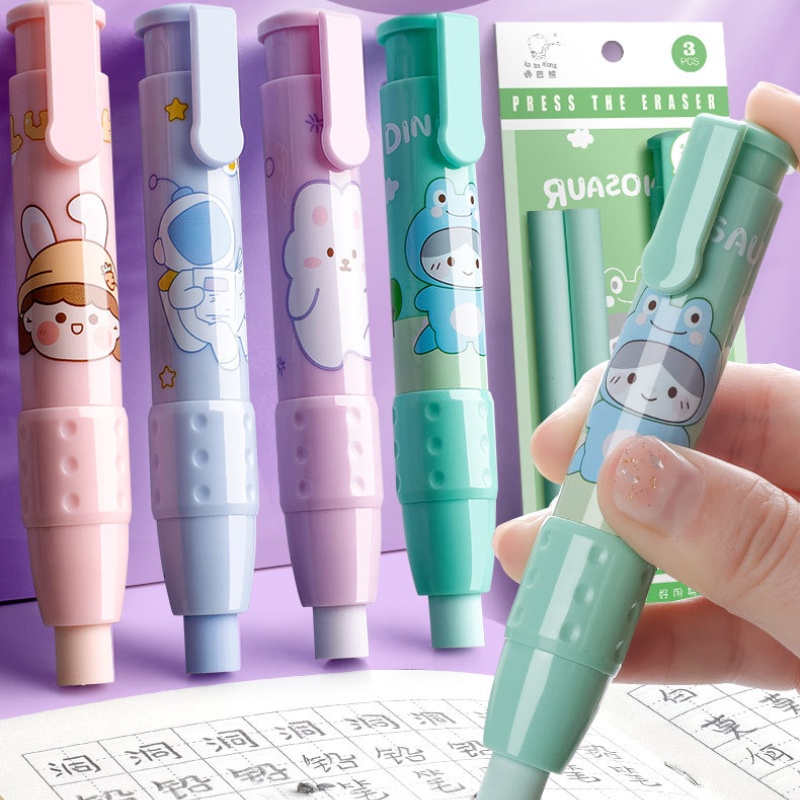 Creative Push-action Eraser Student Drawing Design Office Eraser ...