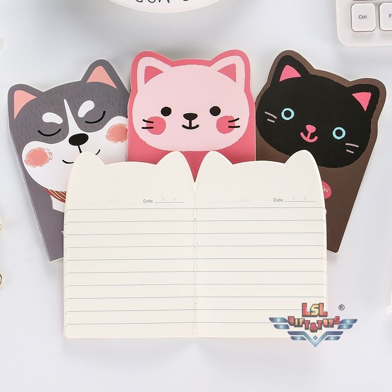 [R-621] LSL GIFTS 72K Pocket Size Notebook 20/36 Pages Horizontal Line ...