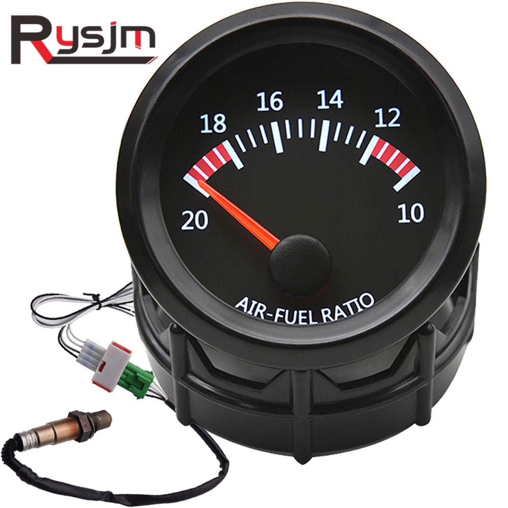12V 52mm Air Fuel Ratio Gauge Narrowband O2 Oxygen Sensor Racing Meter 2Inch Car Turbo Boost