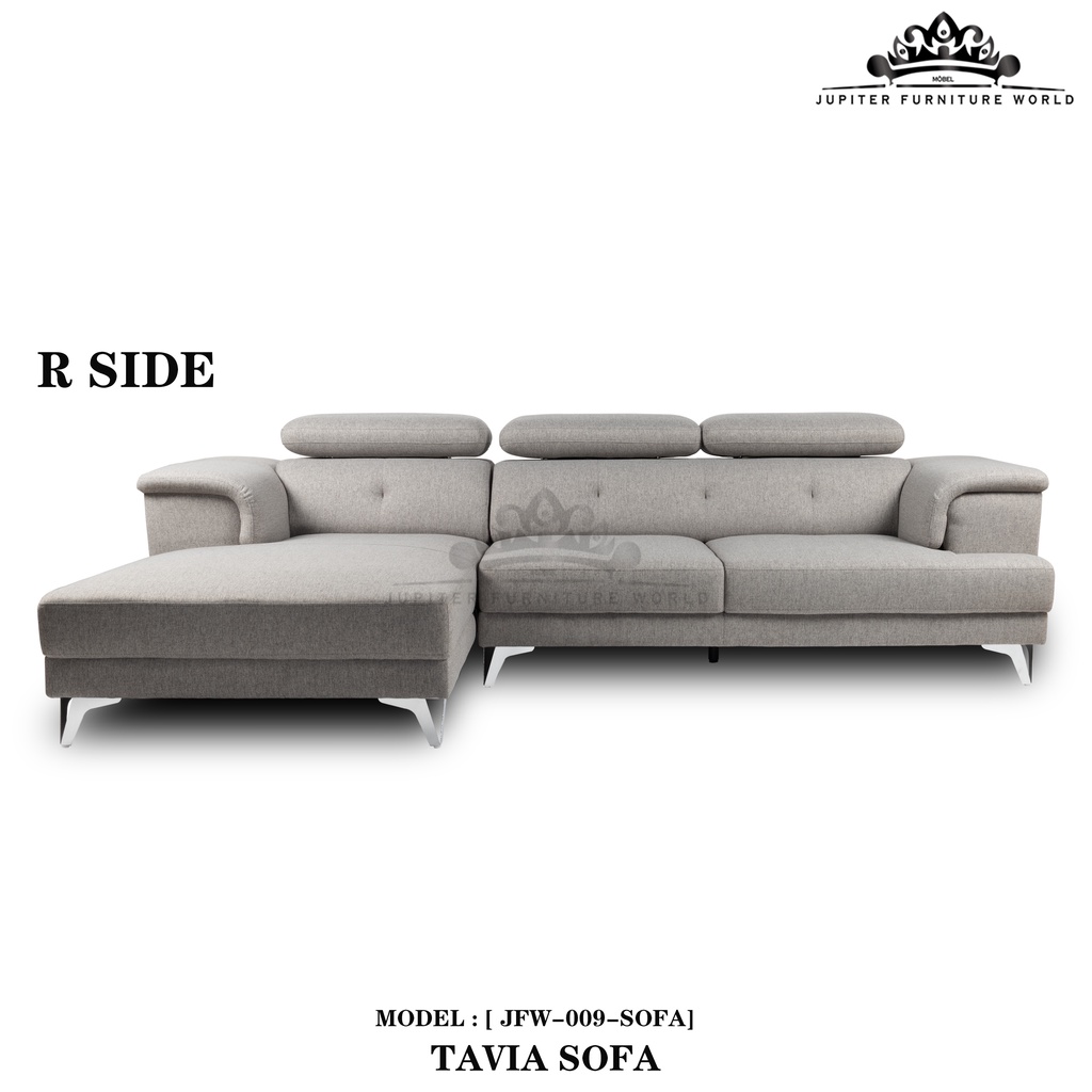 READY STOCK [ JFW TAVIA SOFA LSHAPE ] L SHAPE SOFA/3 SEATER SOFA