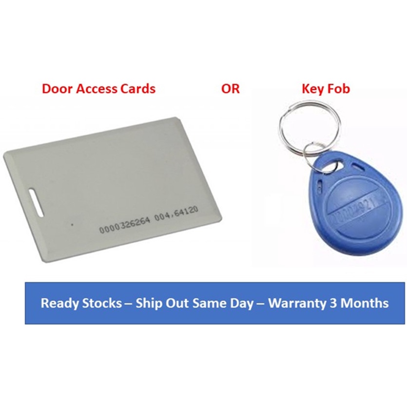 RFID Card Door Access Card Key Fob Writable Access Control Card Key Token Shopee Malaysia