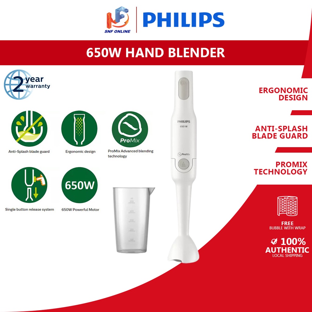 Philips ProMix Hand Blender HR2531 Upgrade HR1600 Shopee Malaysia