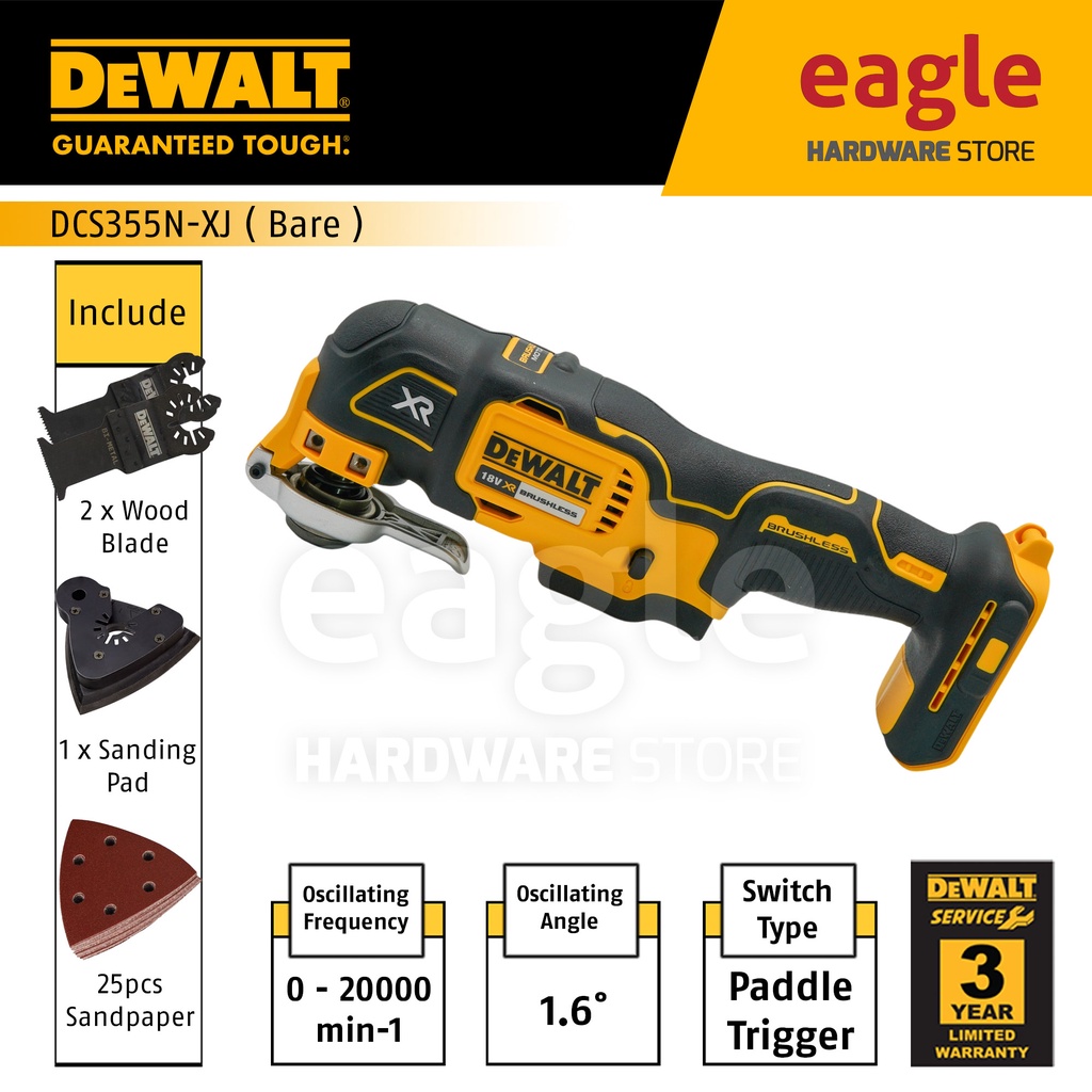 Dewalt cordless discount multi tool bare