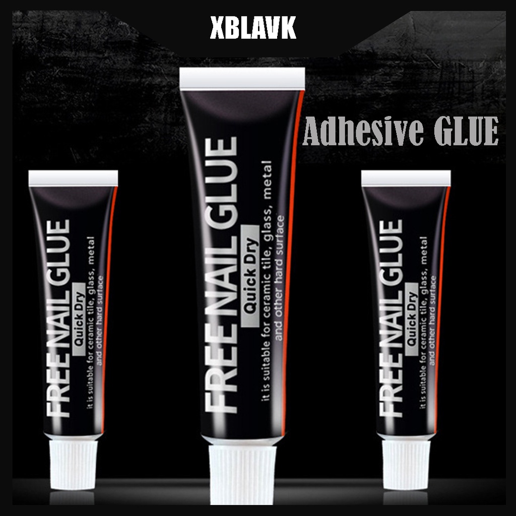 XBLAVK No Drill Glue Wall Mount Furniture Superglue Bathroom Hardware