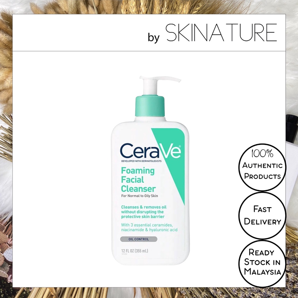 CeraVe Foaming Facial Cleanser (237ml) | Shopee Malaysia