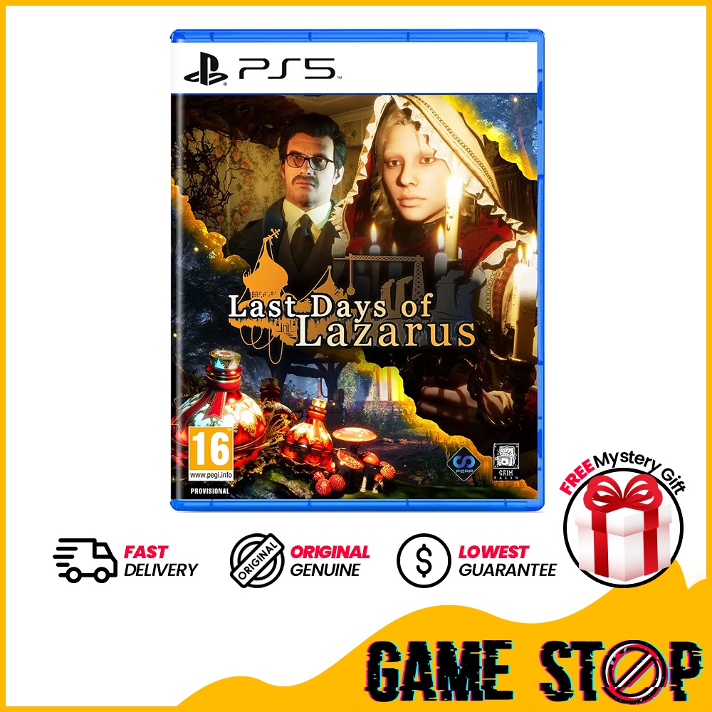 Jeu Video LAST DAYS OF LAZARUS PS5 - Neuf Sous Blister - Genre Horreur/Survival PEGI 18