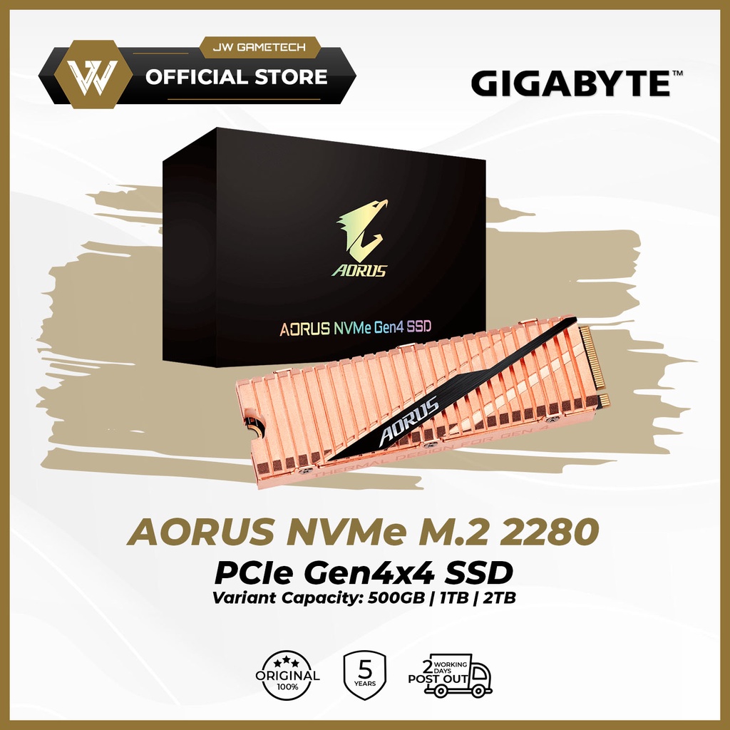 AORUS NVMe Gen4 SSD 1 To