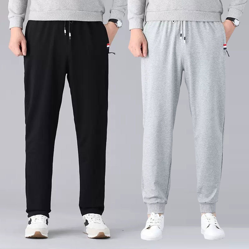 Mens Sweatpants Casual Loose Plus Size Sport Trousers Straight