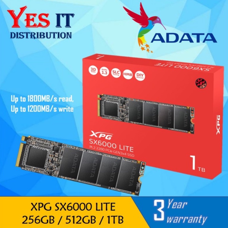 Adata xpg sx6000 hot sale lite 1tb