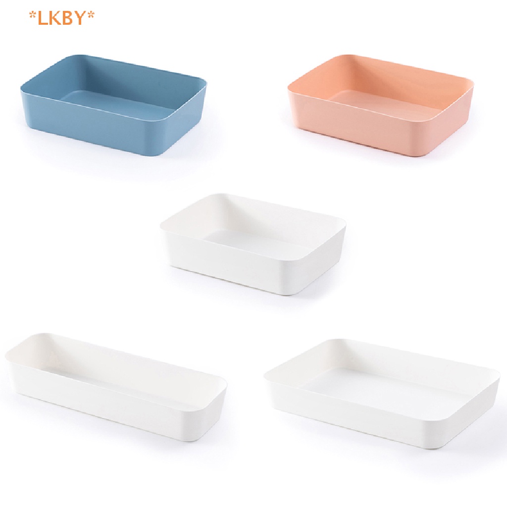 Luckybabys> Combinable Storage Box Desktop Cosmetic Storage Tray Makeup ...