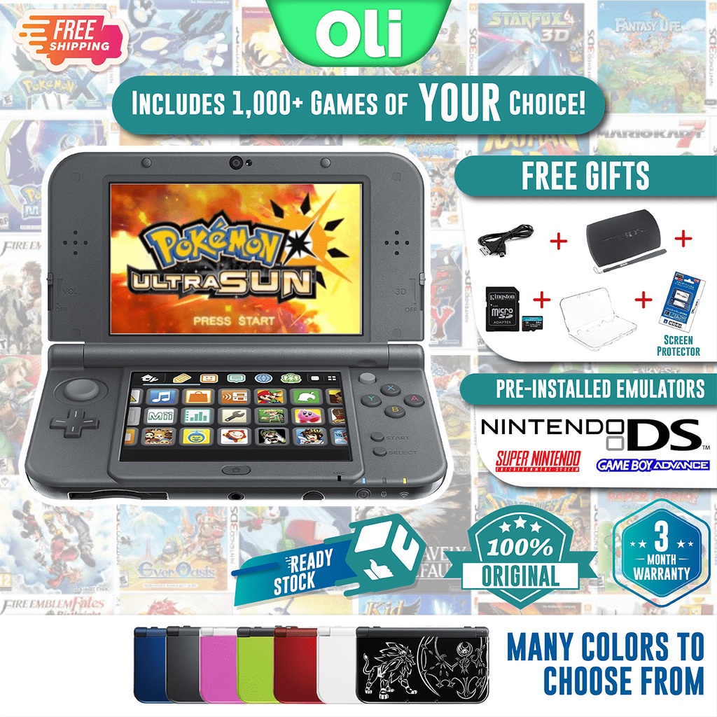 Nintendo 3ds xl deals shopee