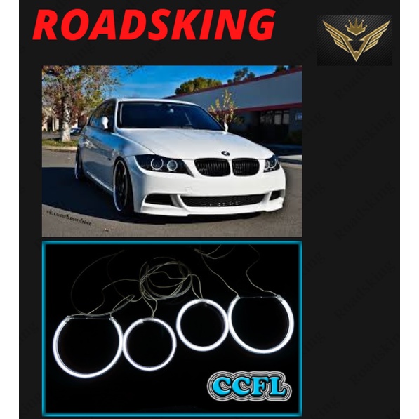 BMW E90 CCFL DAYLIGHT ANGLE EYES WHITE COLOUR 6000K FULL SET 4PCS