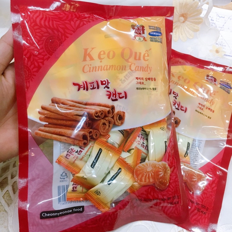 Authentic Korean cinnamon candy pack 200g Shopee Malaysia
