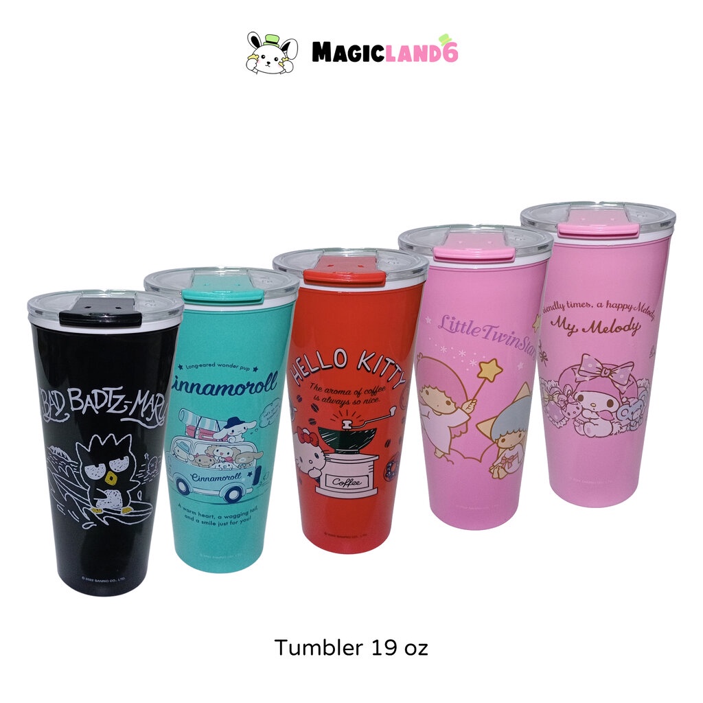 Tumbler 19 oz Sanrio Cool Lock Plastic Cold Storage Cup 19 Cartoon