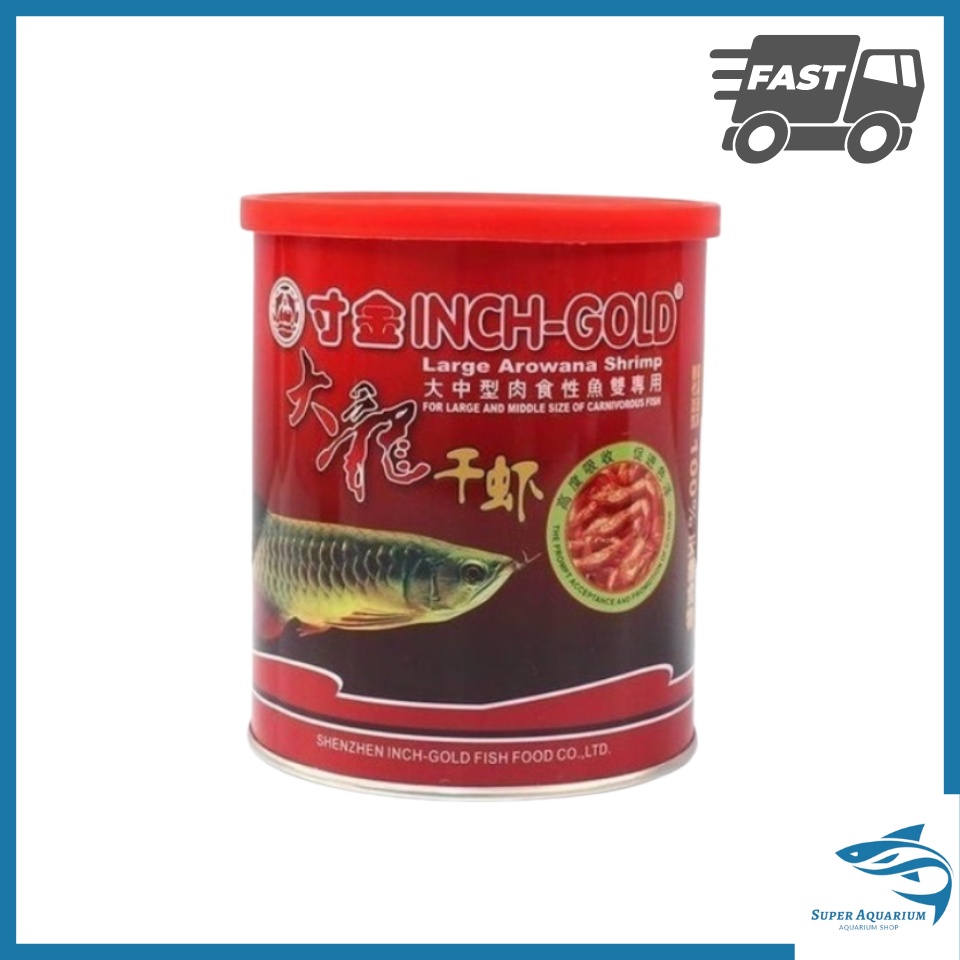 InchGold Dried Shrimp for Arowana 85G Shopee Malaysia