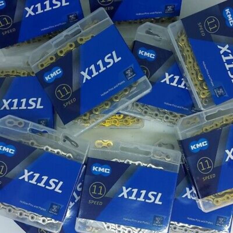 Basikal KMC X11SL X11 Bicycle Chain 11 Speed Bicycle Chain with Magic ...