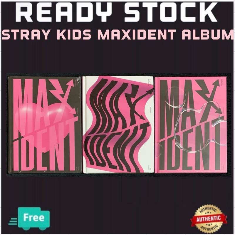 OFFICIAL STRAY KIDS MAXIDENT ALBUM | Shopee Malaysia