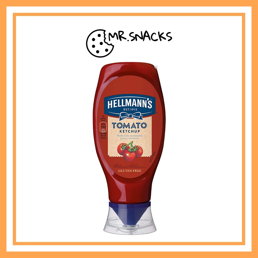 Hellmann's Tomato Ketchup 430ml [GLUTEN FREE] Shopee Malaysia