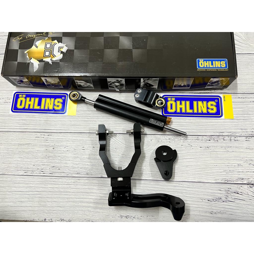 Yamaha RXZ Damper Bracket Siap Original OHLINS Steering Damper SD008 ...