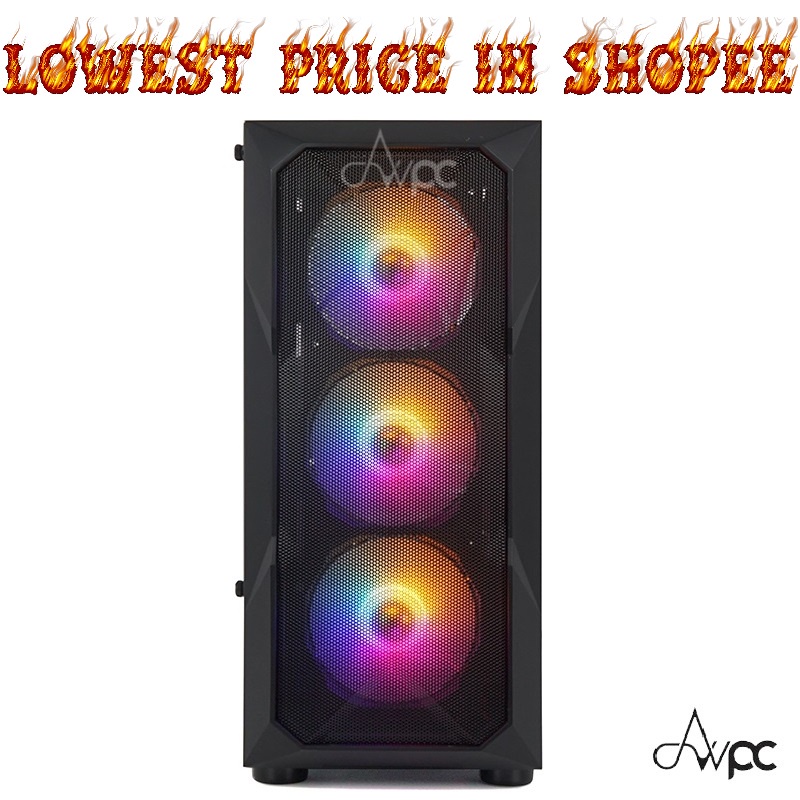 INVASION R500 ATX Mid-Tower Gaming Casing | Shopee Malaysia