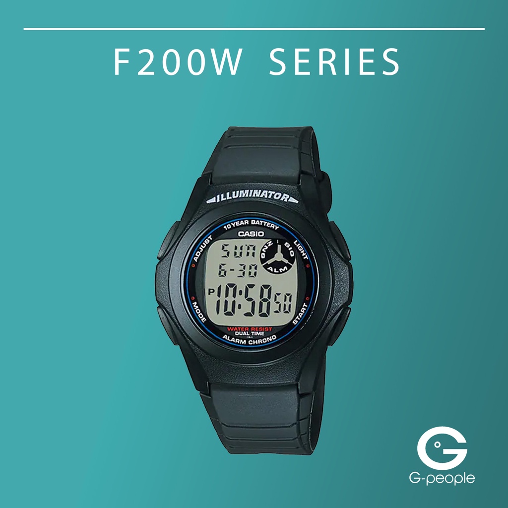 Casio f200w outlet