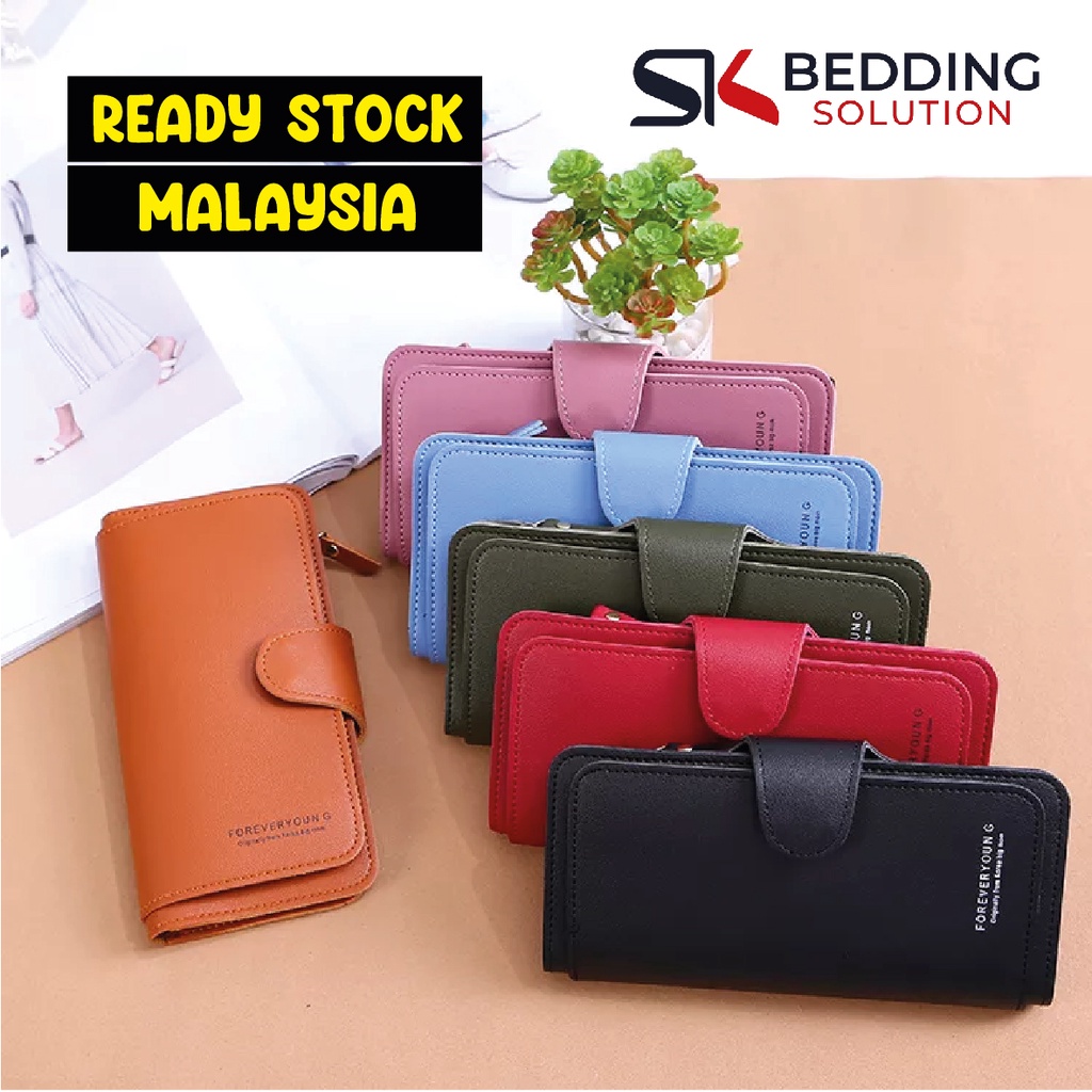 Long Purse wallet women wallet korean style dompet perempuan long