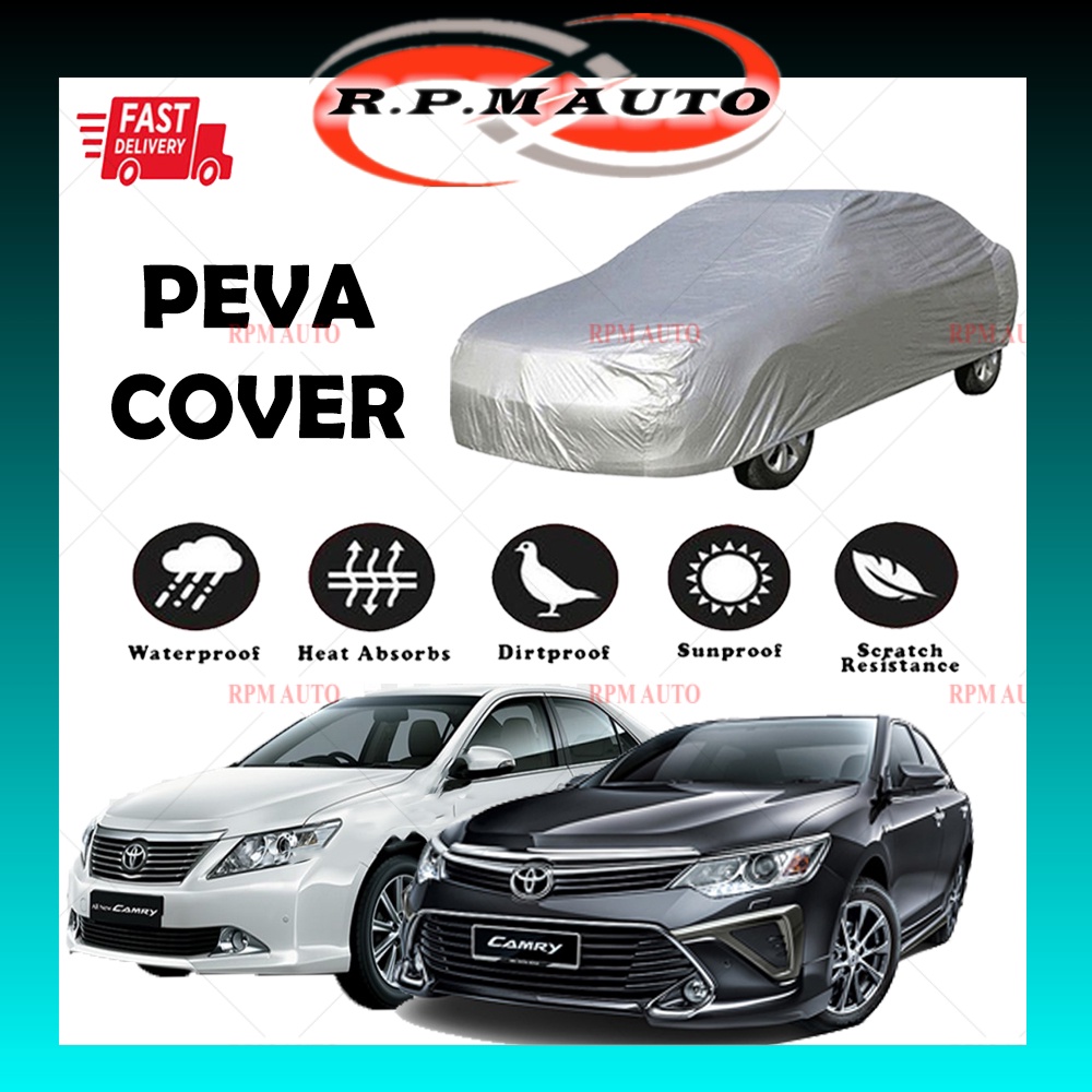 Toyota Camry 2000 2020 High Quality Protection Car Cover Waterproof Sun proof Peva Size XXL Selimut Kereta Shopee Malaysia