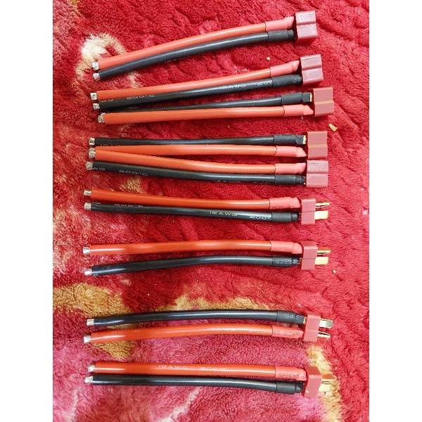 Connettore A T Deans Maschio Con Cavo 100mm 12 AWG - Foto 13