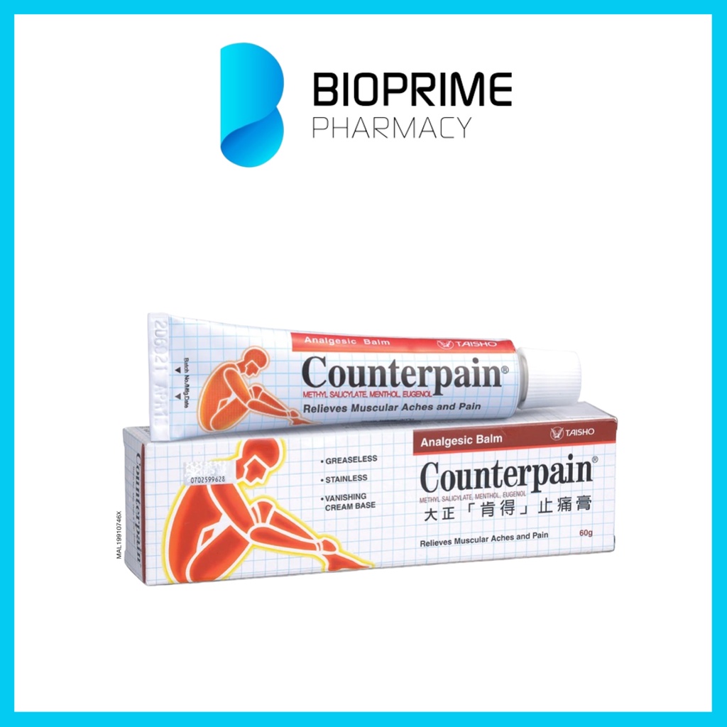 Counterpain Analgesic Balm 60g | Shopee Malaysia