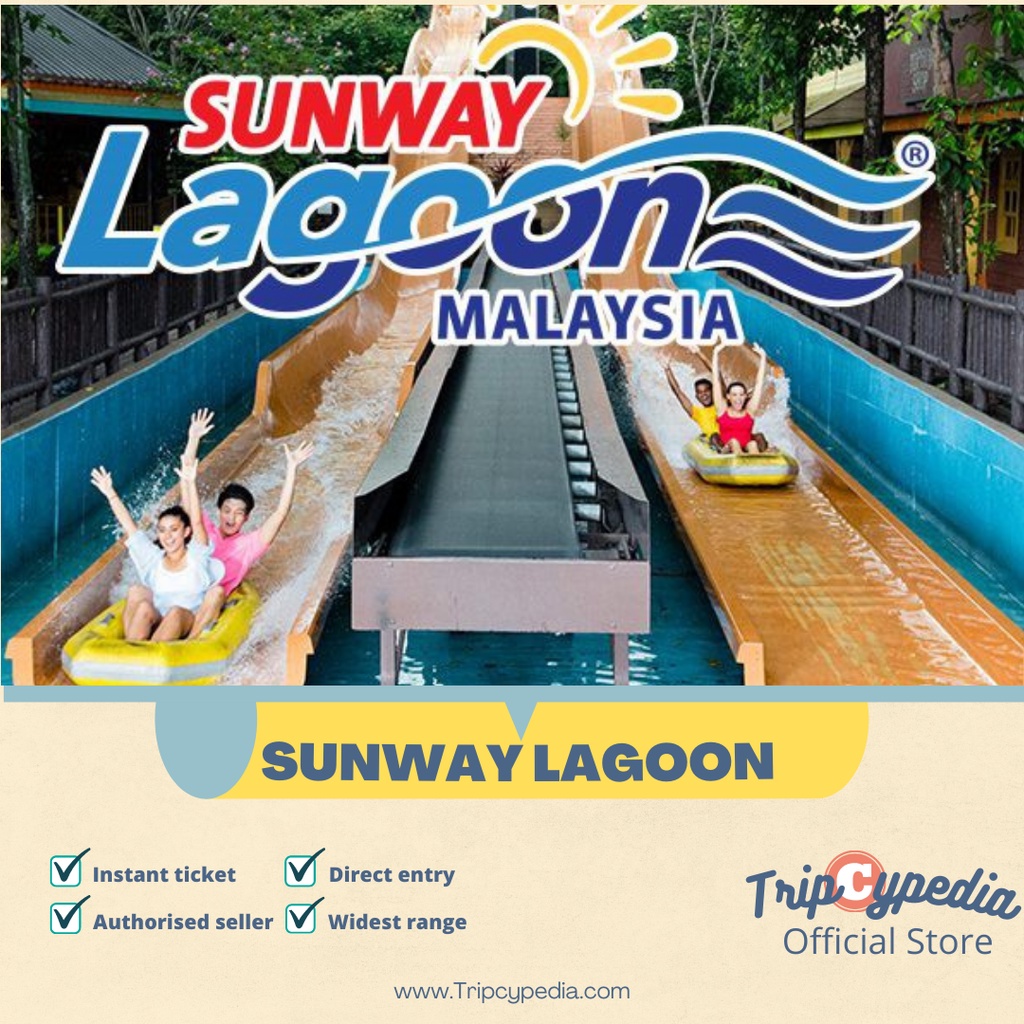 [PROMO 2023] Sunway Lagoon tiket Theme Park Ticket Promotion Shopee