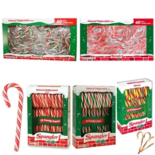 Candy Cane Plastic Straws 12ct