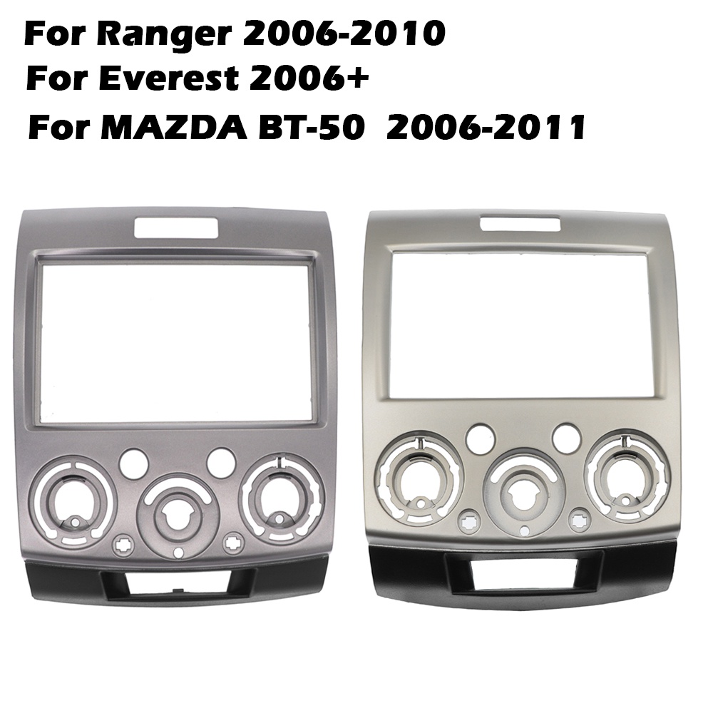 2 DIN For Everest Ranger Mazda BT50 BT50 Double Din Facia Radio Dash