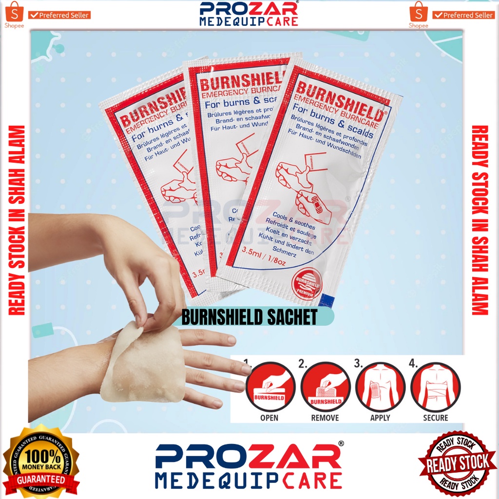 BURNSHIELD SACHET (3.5ml) | Shopee Malaysia