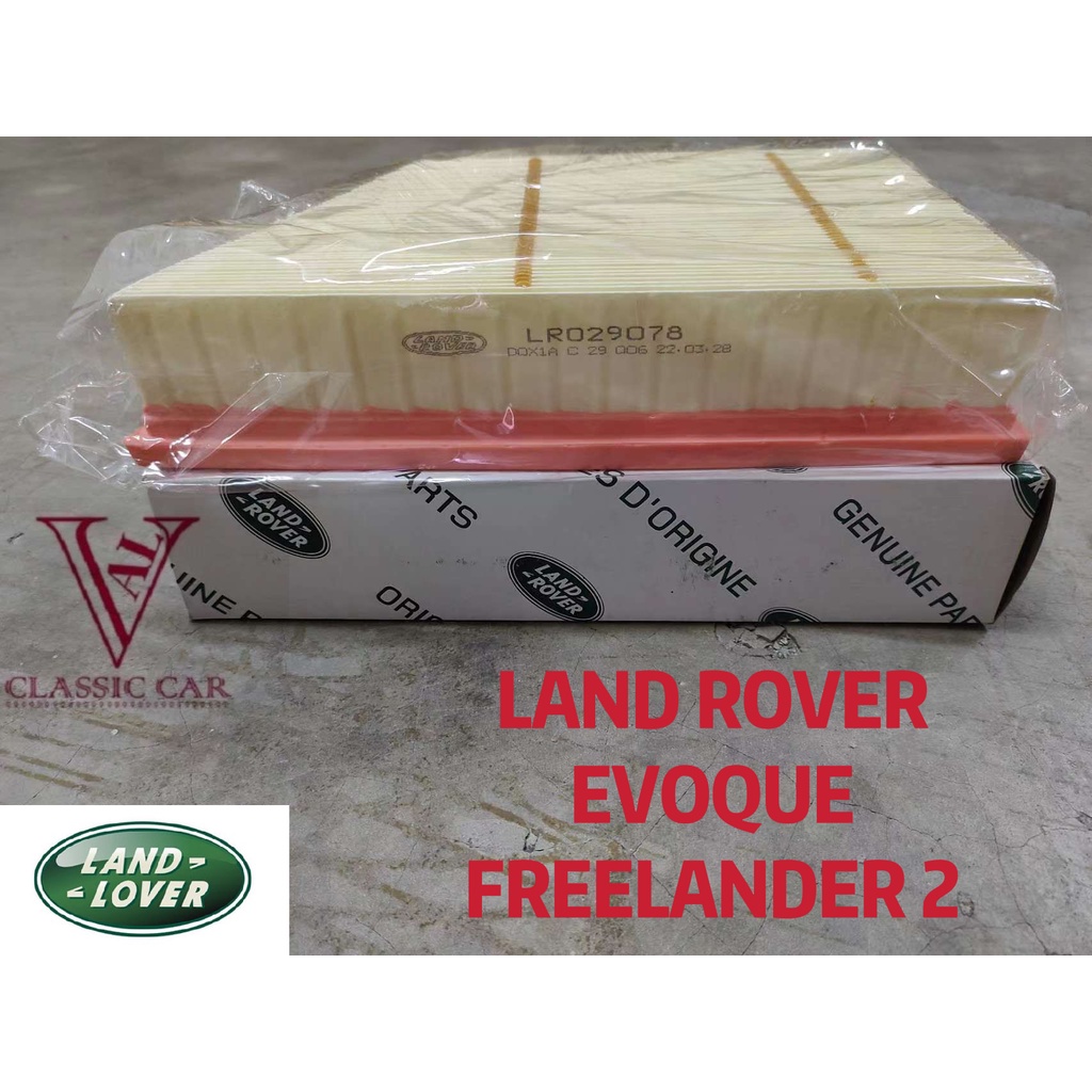 ( 100% ORIGINAL ) LAND ROVER EVOQUE FREELANDER 2 AIR FILTER ( LR029078 ...