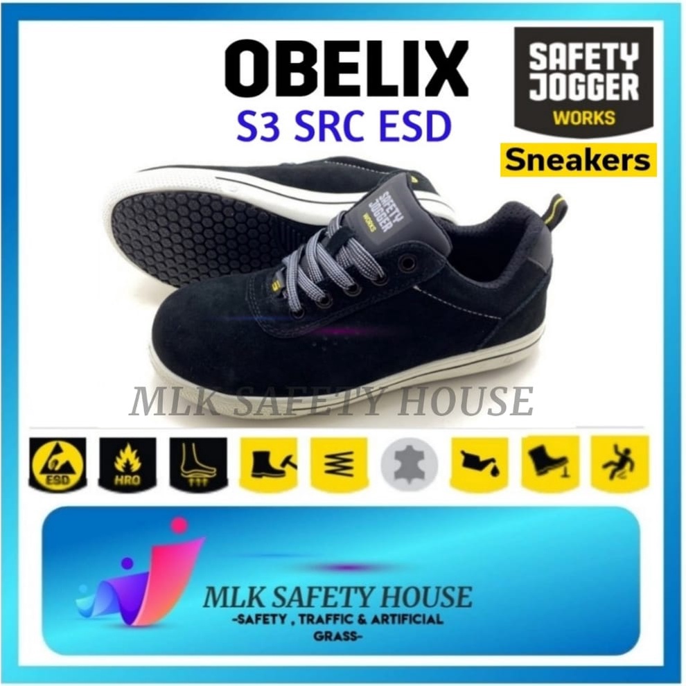 SAFETY JOGGER SAFETY SHOES/SAFETY BOOTS/ KASUT KESELAMATAN OBELIX