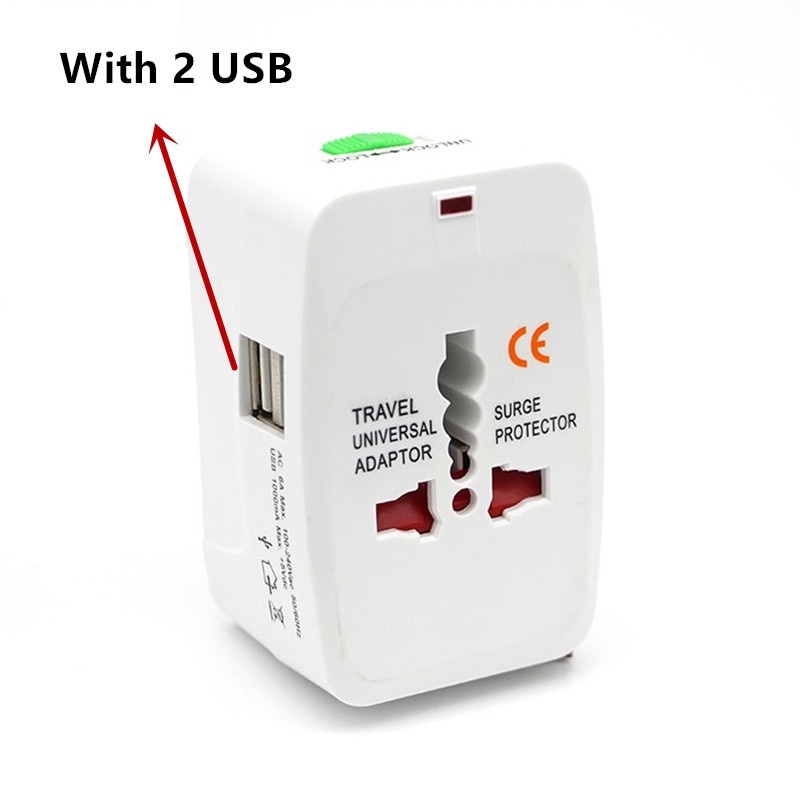Adaptateur Universel American Tourister Avec Protection Contre Les Surtensions - Prise Voyage