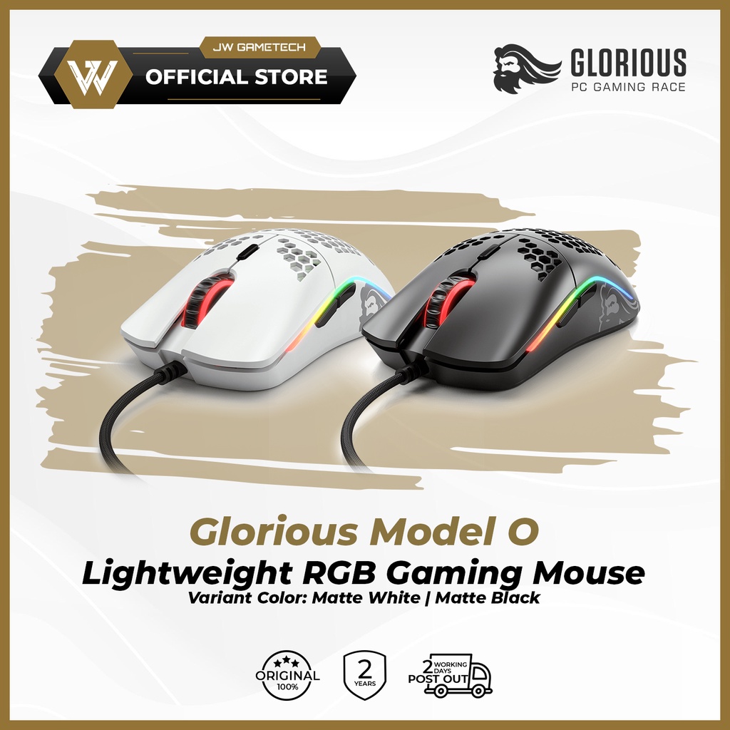 Glorious PC Gaming Race Model O Lightweight RGB Gaming Mouse Shopee