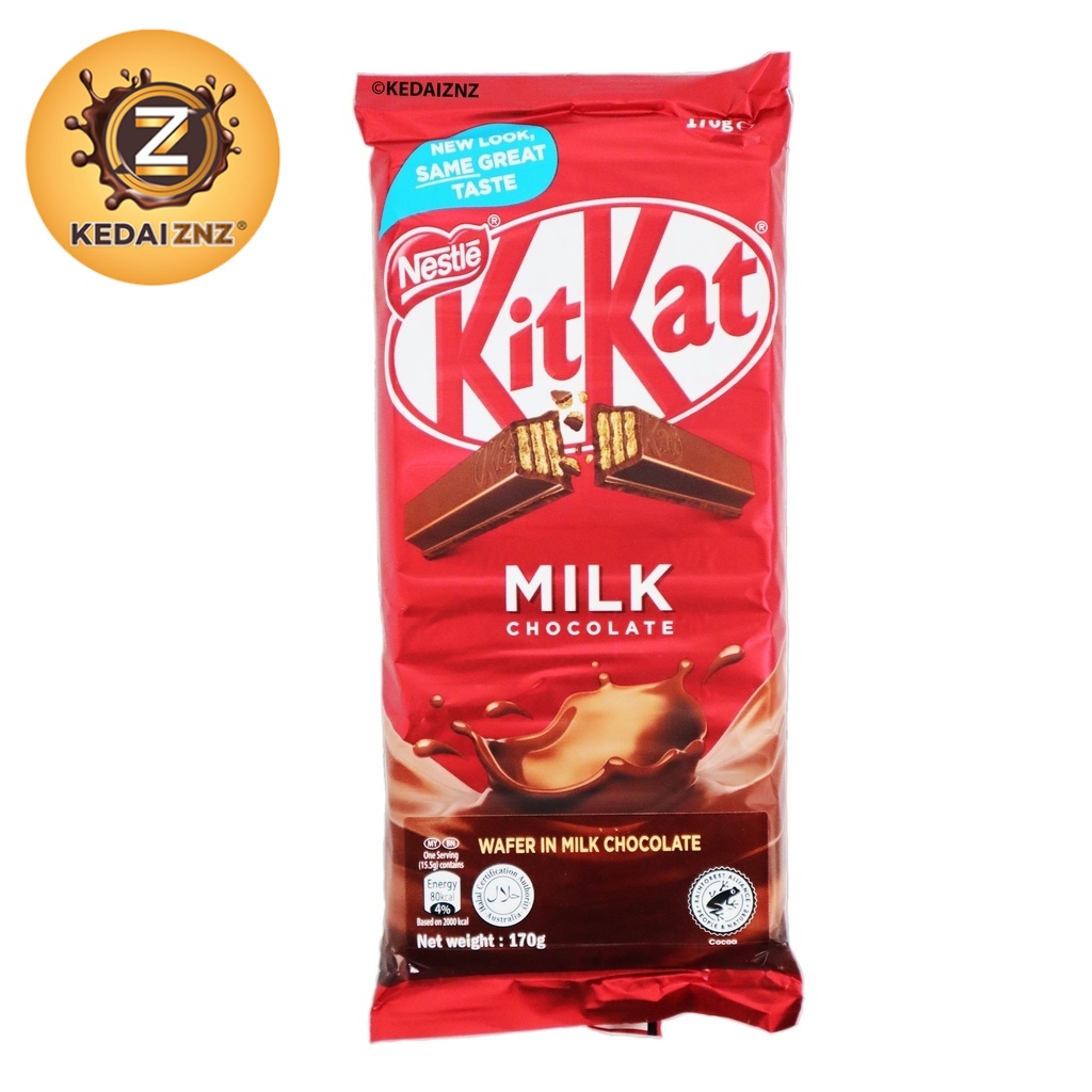 Chocolate Nestle KitKat Milk Chocolate Bar 160g Coklat | Shopee Malaysia