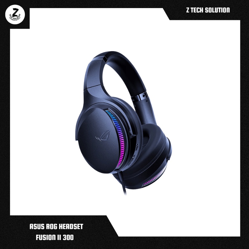 Asus ROG Fusion II 300 Virtual 7.1 RGB Wired Gaming Headset | Shopee ...