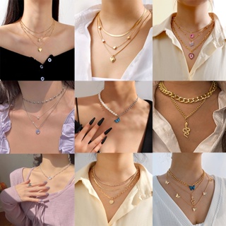 24k Gold Plated Men Women chunky Snake Chain Necklace Choker Charm Fashion  Jewelry for Unisex price in Saudi Arabia,  Saudi Arabia