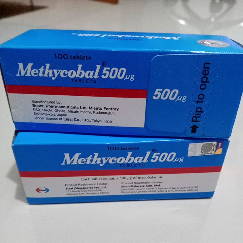 METHYCOBAL 500MCG 100'S (EXP: 02/2024) | Shopee Malaysia