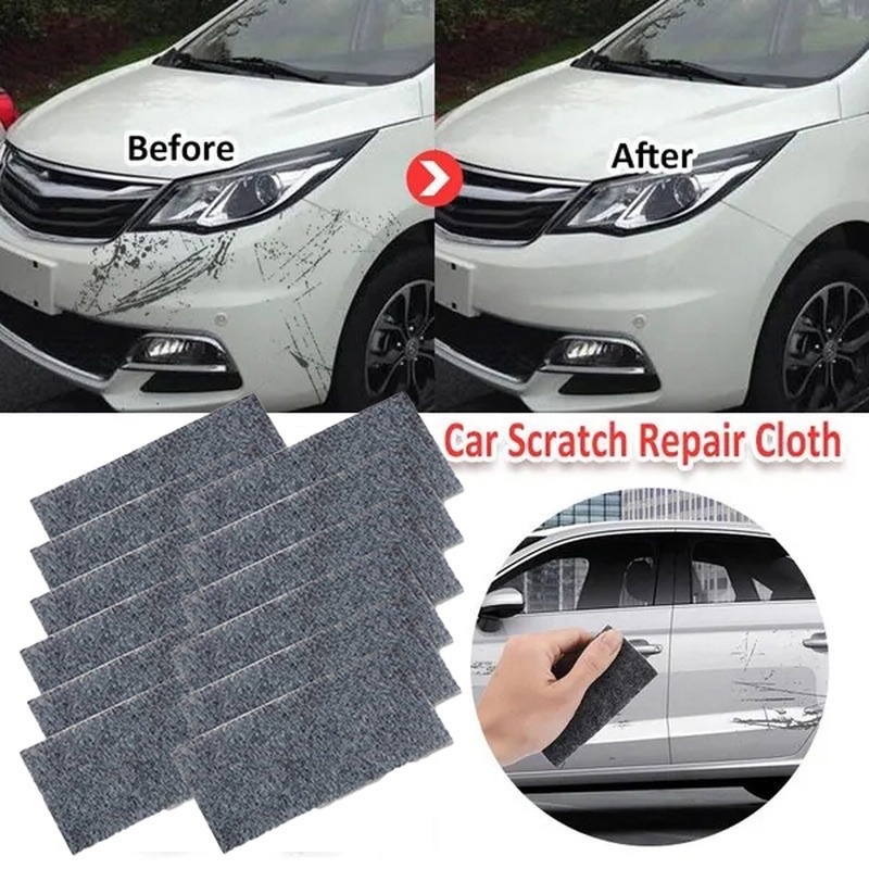1/6Pcs Car Paint Scratch Repair Cloth AntiScratch Polish Removal