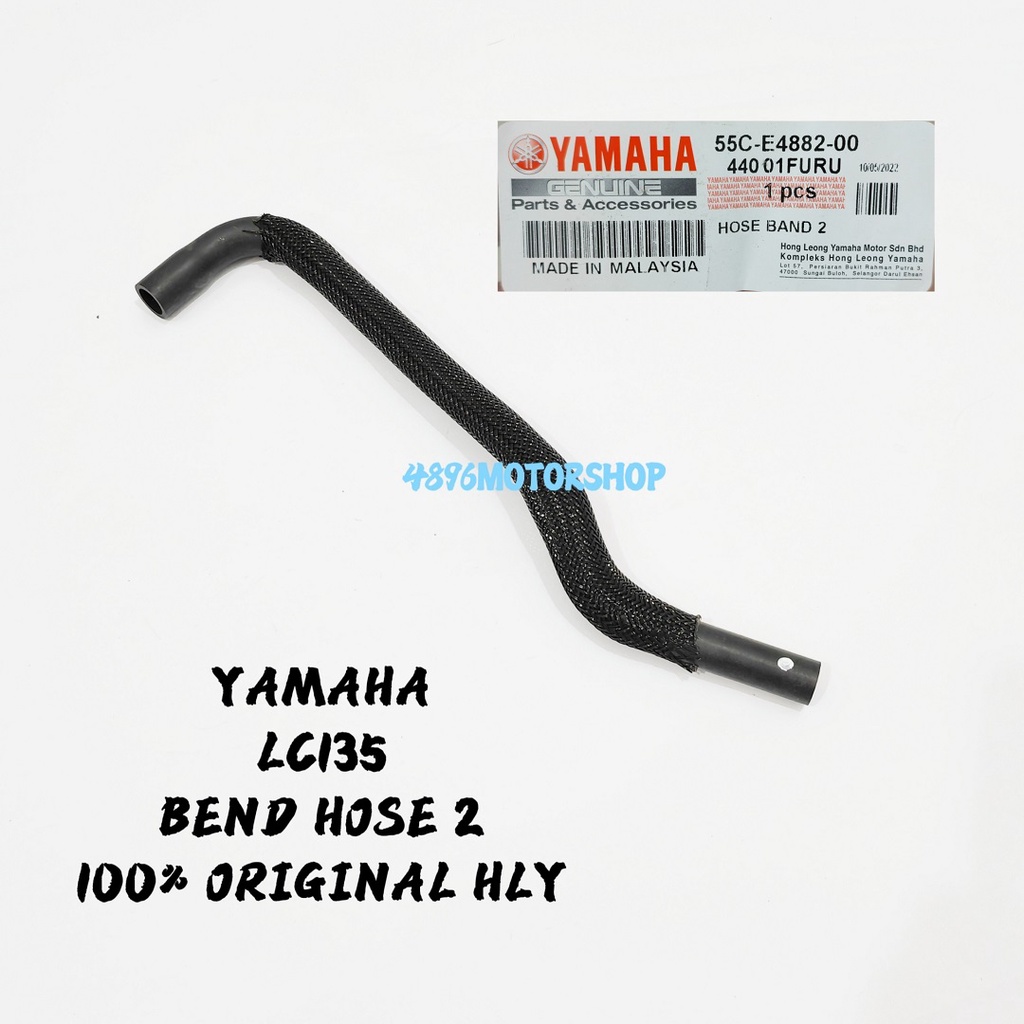 100 ORIGINAL HLY YAMAHA LC135 HOSE BEND 2 55CE488200 RADIATOR HOSE