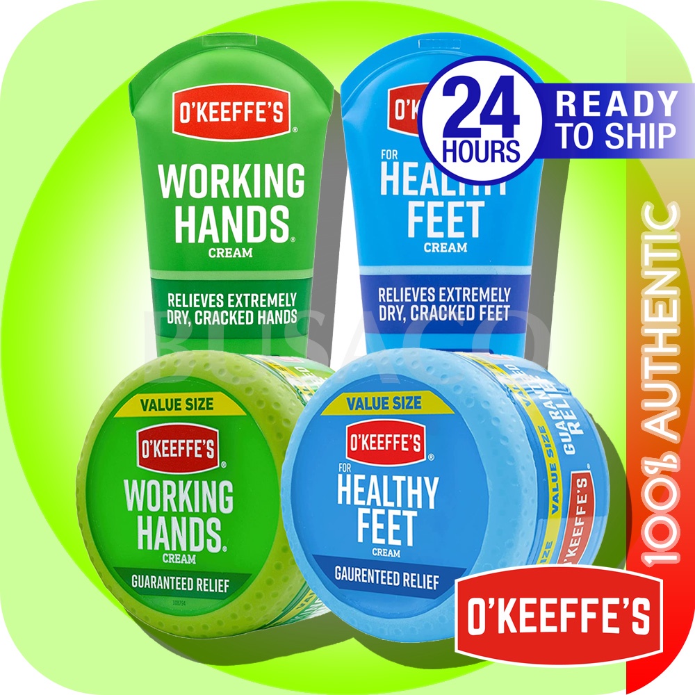 O'Keeffe's Working Hands Hand Cream O'Keeffe's Healthy Feet Foot