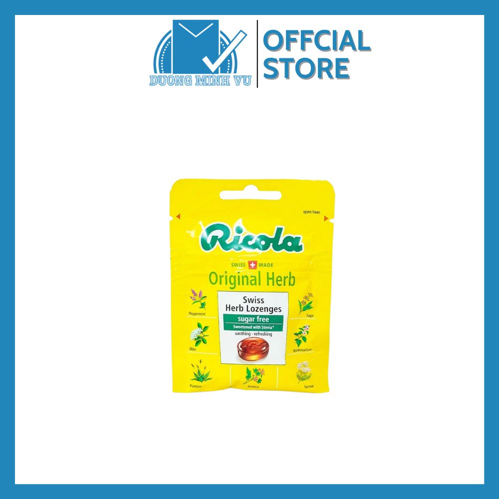Ricola Sachet Original Herbs Natural Herbal Candy 17.5g Shopee Malaysia