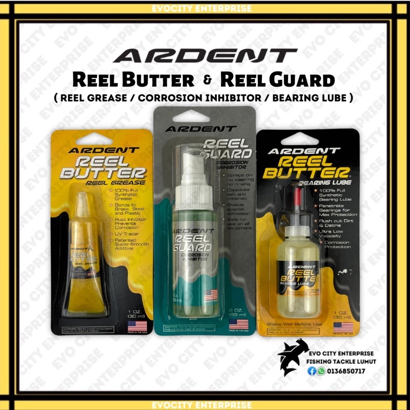 Ardent Reel Butter & Reel Guard ( Reel Grease / Corrosion