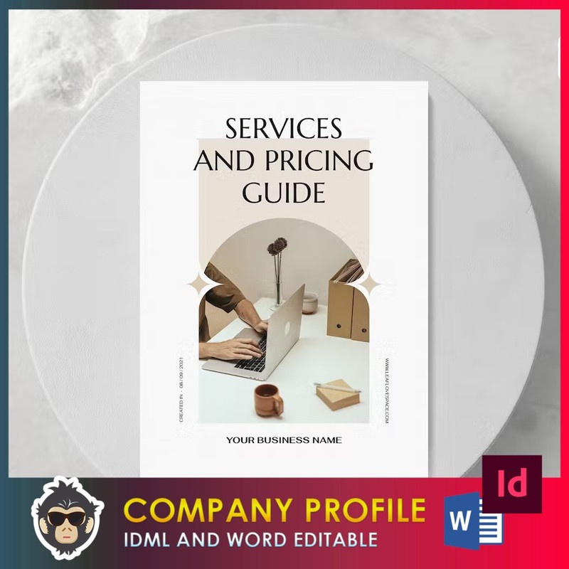 Services and Pricing Guide | MS Word & Indesign | Shopee Malaysia
