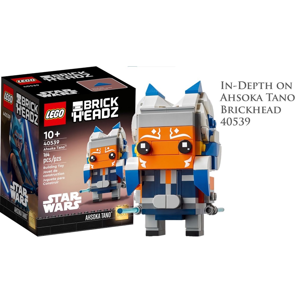 [BrickStory] LEGO BrickHeadz Star Wars Ahsoka Tano (40539)(164Pieces