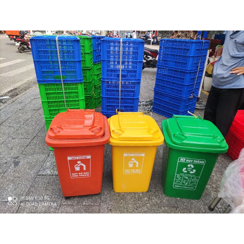 The Thickest And Most Sturdy 60 Liter Trash Can | Shopee Malaysia